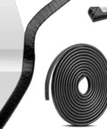 Door Edge Guard Shield For Opel Vauxhall Insignia And Insignia Sedan B A 2009 2024 with flexible U shape design, black roll