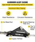 Front Mount Hydraulic Steering Cylinder HC4645H For Outboard Boats Up To 150HP with aluminum alloy casing
