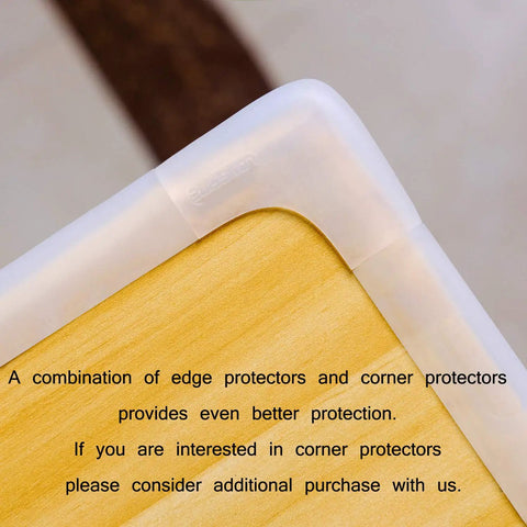 Kid Proof Corner Guard For Home Edges And Furniture Protects Little Heads From Sharp Corners with easy tape on table edge
