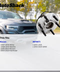 Rear Wheel Hub Bearing Assemblies Left And Right With ABS Replacement For 2007-2018 Nissan Altima 2013-2020 Nissan Pathfinder