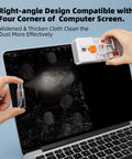 All In One Keyboard Cleaning Kit For Laptops And PCs With Retractable Brush Soft Cloths Keycap Puller Lens Pen Flocking Sponge and laptop screen
