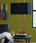Geometric Metal Table Lamp In Antique Silver With Rectangular Fabric Shade For Bedside, Living Room Or Office, modern open frame