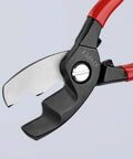 Cable Shears For Copper And Aluminum Wires, One Hand Operation, Clean Smooth Cut Without Crushing Or Deformation, Ergonomic Grip