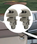 2 Pack Sun Visor Holder Retainer Clip 5GE11TL2AA Replacement For Dodge Dakota 2000 2003 And Dodge Durango 2001 2003