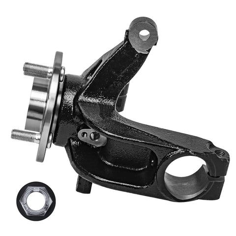 Front Right Steering Knuckle And Wheel Hub Bearing Assembly For Ford Focus 2006 2007 2008 2009 2010 2011 Passenger Side Replacement