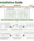 Installation guide for Wood Curtain Rod 1 Inch Rugged Heavy Duty Drapery Rod With Imitation Wood Grain Leaf Pattern Finials