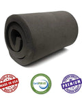 Rock Solid High Density Upholstery Foam Sheet 2 Inch Thick 24 Inch Wide 72 Inch Long 1.8 Lb Density rolled foam product image.