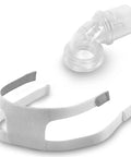 Replacement CPAP Headgear With Quick Release Elbow And Swivel For DreamWear Snug Fit No Leaks Includes Strap No Clips Adjustable Comfort Soft Lining DW Compatible close-up