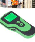 Keenso High Sensitivity Stud Finder Wall Scanner Accurate Electronic Stud, green handheld device with screen, for detecting hidden objects.