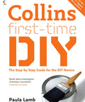 First Time Handyman Guide Step By Step House Maintenance And Reno Project Playbook For Total Newbies cover featuring paint can and brush.