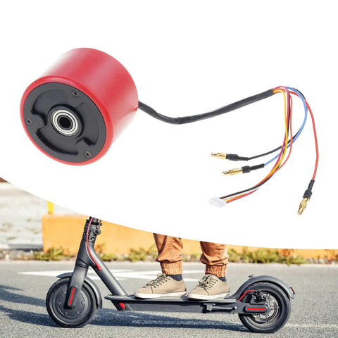 Brushless 70mm Hub Motors For Electric Scooters Replacement Wheel 150W 15 To 20 Km Per Hour Top Speed Hall Sensor Start Waterproof