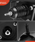 Close-up details of Built Tough Vacuum Brake Booster Direct Swap For Honda Civic Crx, featuring steel diaphragm and hardware.