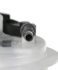 Close-up view of Heavy Duty Fuel Pump Module With Guide Rod Alignment And Jet Pump Reservoir for fast drop install.
