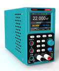2 In 1 Programmable Power Supply And Multimeter With Data Memory And USB Charging For Electronics Hobbyists, angled view