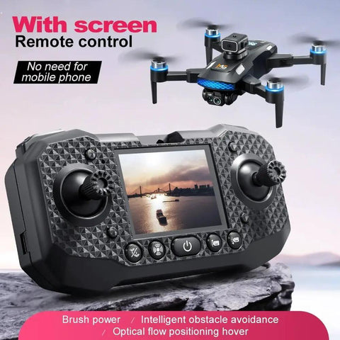 Remote for Dope Dual Camera Drone With Built In LCD Remote Screen For 8K Aerial Photography, Brushless Power, Optical Flow Hover