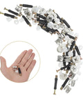30 Piece M6 Furniture Connector Hardware Kit With Cam Screws Dowel Fixing Screws And Barrel Nuts for drawer and table assembly
