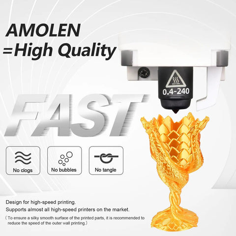 Top Shelf Silk PLA 3D Printer Filament 1.75mm Four Spool Bundle With Metallic Gold Silver Bronze And Red Copper Shades Delivers A Dead Simple Setup And A Totally Slick Finish For Crafts