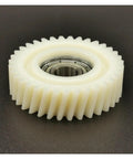 Close-up of Oblique Planetary Gear Set 35 Tooth Helical Gears with 6900Z Bearings for E Bike Wheel Hubs, shown on a dark background.