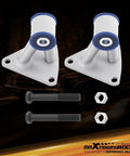 Universal Engine Motor Mount Kit For Chevy Small Big Block Sbc Bbc 350 V6 heavy duty steel mounts and bolts with nuts.
