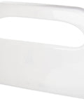 White Toilet Seat Cover Dispenser Half Fold Medium for Commercial Restrooms, quick dispense, durable design, ideal for cafeterias.