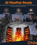 Outdoor Solar Torch Lights 96 LED Lit Dancing Flame 43 Inch Tall Waterproof Pathway Yard Garden Lamps, rainproof and durable.