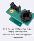 CAT40 Tool Holder Tightening Fixture For CNC Machines Universal Clamp on white background
