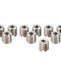 Top 10Pc Reducing Nut Thread Insert Kit Made From Durable 303 Stainless Steel Fix Stripped Holes Like A Pro In Cars And Machinery With Strong M4x0.7 Female By M8x1.25 Male Fit For Any Heavy Duty Repair Job Right Now, 10pcs inserts