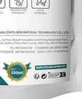 Close-up of 500ml Premium Concrete Crack Filler Seals Deep Gaps With A Slick Waterproof Self Leveling Formula packaging.