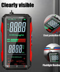 6000 Counts True RMS Digital Multimeter With 4.8 Inch Color Screen displaying measurements and protective features