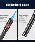 Pro Grade Visual Fault Locator For Fiber Optic Cables With 10 To 20 Kilometers Output Red Light VFL Pen Style Tester close-up