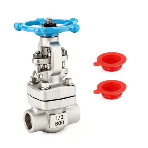 304 Stainless Steel Gate Valve Half Inch Full Bore With Wheel Handle Forged Sluice Valve for Water Oil Gas