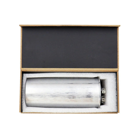 Oval Run Capacitor 30/5MFD 370V 440VAC CBB65S For Air Conditioners And Condensers 50/60Hz Heat Pumps silver cylinder in box