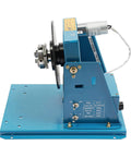 Heavy Duty Rotary Welding Positioner Turntable with a solid blue cast iron base and speed control features.