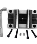 5 Axis CNC Vise Self Centering Fixture Clamp For Fast Centering In 3 4 5 Axis Machining High Precision 6 To 130 mm Clamping Range