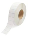 2x1 Inch Thermal Transfer Labels On 3 Inch Core, Perforated, 4 Roll Pack With 5440 Labels Per Roll, Industrial Printer Ready, Ribbon Required, Not Dymo Compatible, Ideal For Zebra Datamax Sato Intermec, Permanent Adhesive, Made In USA roll