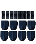 Silicone Cover For AD5X Kit Protector Nozzle Wiper Cleaner Brush Case 6X Nozzle Cleaner Durable Silicone Sleeve Guard, black set