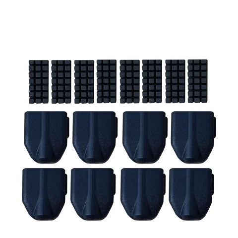 Silicone Cover For AD5X Kit Protector Nozzle Wiper Cleaner Brush Case 6X Nozzle Cleaner Durable Silicone Sleeve Guard, black set