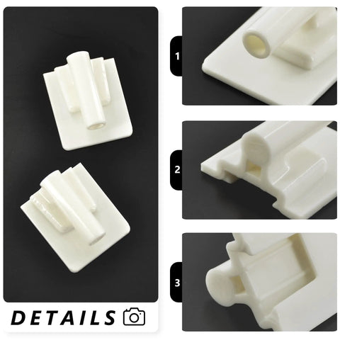 Close-up details of Frigidaire Refrigerator Door Hinge Pin Replacement 241779401 1512662 AH2358752 EA2358752 PS2358752 1 Pack