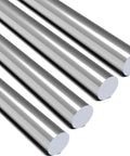 Four Pack Of 304 Stainless Steel Round Rods In One Quarter Inch Diameter By Six Inch Length Ideal For DIY Metalworking Welding Crafting Machining And Construction Projects
