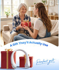 Hands Free Portable Neck Fan With 72 Air Vents Delivers 360 Degree Cooling Rechargeable Battery Lasts Up To 23.5 Hours gift scene