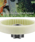 Heavy Duty Replacement Drive Gear for Plastic Electric Chainsaw with ABS Inner Sprocket fits 107713-01 and 717-04749