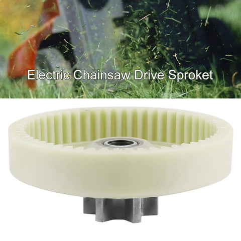 Heavy Duty Replacement Drive Gear for Plastic Electric Chainsaw with ABS Inner Sprocket fits 107713-01 and 717-04749