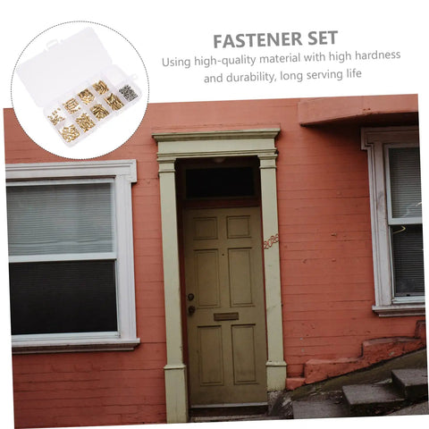 Built Different M2 Screw Assortment Kit With Nickel Plated Iron Fasteners And Copper Standoff Spacers For Heavy Duty Assembly Projects in storage case.