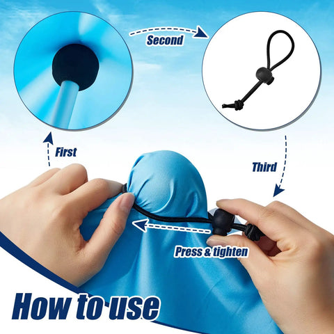 Instructions for assembling 4 Pack Tent Poles Replacement Set Extra Canopy Poles For Beach Tents Parties Camping And Fishing