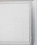Close-up view of Heavy Duty 16X16 Inch Aluminum Access Panel With Insulated Core And Snap Tight Gasket Keyed Cylinder Lock.