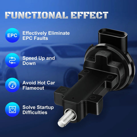 Camshaft Position Sensor For 3.6L V6 Engines In 2011 Through 2020 Dodge Chrysler Jeep And Ram Vehicles Including 200 300 Town And Country Challenger Charger Durango Grand Caravan Journey Avenger Grand Cherokee Wrangler And Ram 1500 black plastic sensor with metal bolt