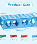 Must-Have Four Way Plastic Test Tube Rack Kit For Lab Experiments Interlocking Tube Holder Stand For 0.5ml To 50ml Vials