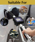 Kickass Heavy Duty Air Operated Oil Transfer Pump With Digital LCD Flow Meter Motor Fluid Dispenser controller dispensing engine oils.