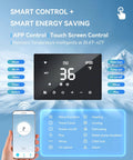 Heavy Hitter Ice Bath Water Chiller And Heater With Smart Touchscreen shows app control and temperature settings for gym recovery.