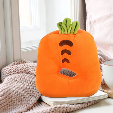 Breathable Face Down Desk Pillow For Comfy Naps Ergonomic Office Nap Support Ideal For Face Down Sleeping And Desk Naps Multi Functional Pillow Doubles As A Chair Back Cushion on desk with cozy throw blanket